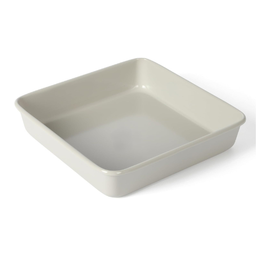 Cool Gray 9-Inch Carbon Steel Square Cake Pan