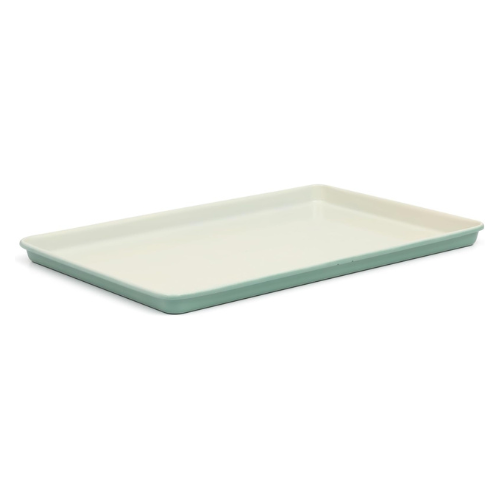 Teal Rectangular Nonstick Carbon Steel Cookie Sheet