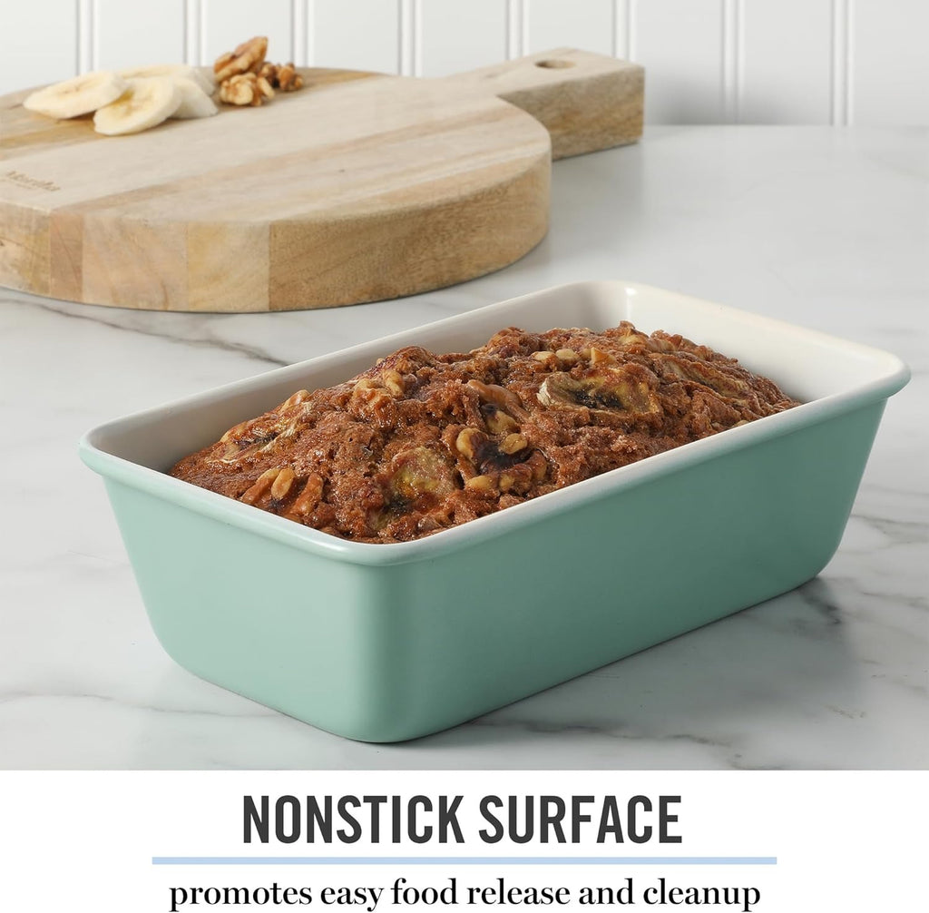 Teal Nonstick Carbon Steel Loaf Pan