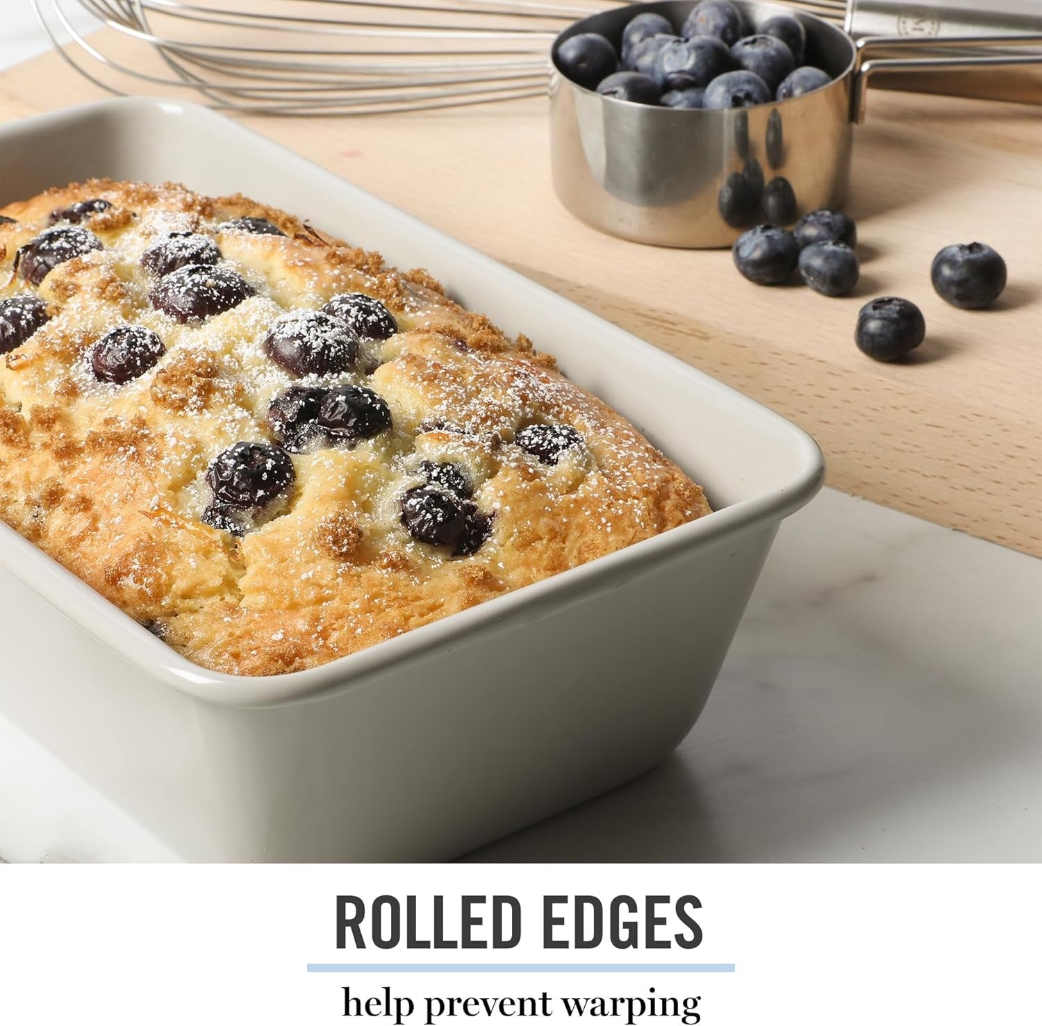 Cool Grey Nonstick Carbon Steel Loaf Pan