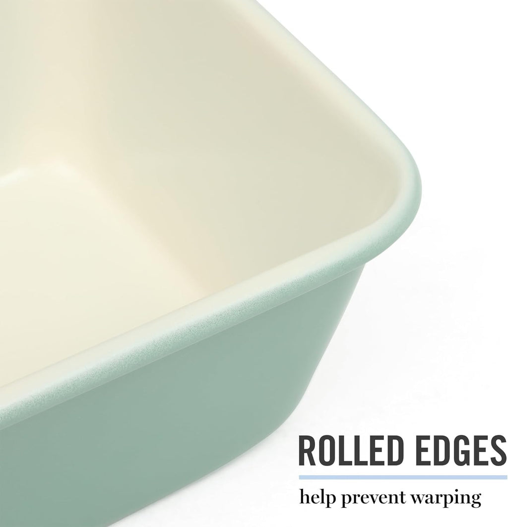 Teal Nonstick Carbon Steel Loaf Pan