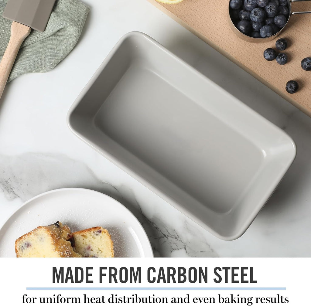 Cool Grey Nonstick Carbon Steel Loaf Pan